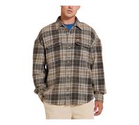 Green Checkered Vacation Jacket - male - Deus Ex Machina - Casual Shirts - Brown - M - Shirts M