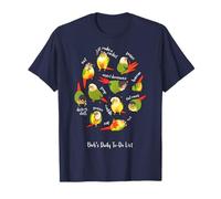 Green Cheek Conure's Daily To-Do List T-Shirt T-Shirt