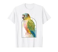 Green Cheeked Conure Artwork Pet Gift T-Shirt