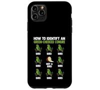 Green Cheeked Conure How To Identify Bird Tropical Parrots Case for iPhone 11 Pro Max