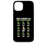 Green Cheeked Conure How To Identify Bird Tropical Parrots Case for iPhone 13