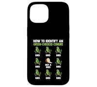 Green Cheeked Conure How To Identify Bird Tropical Parrots Case for iPhone 15