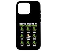 Green Cheeked Conure How To Identify Bird Tropical Parrots Case for iPhone 16 Pro