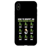 Green Cheeked Conure How To Identify Bird Tropical Parrots Case for iPhone XS Max