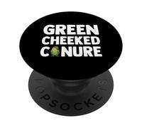 Green Cheeked Conure Parrot Budgerigar Tropical Birds PopSockets Adhesive PopGrip