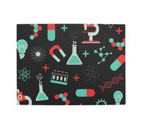 Green Chemistry And Science Patterns,500 Pieces Puzzles for Adults-Wooden Jigsaw Puzzle for Adults Elderly