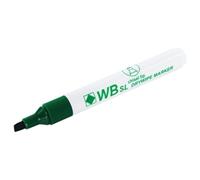 Green Chisel Tip Whiteboard Marker (10 Pack)