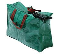 Green Christmas Storage Bag Boxes | Lighting Tree Balls Storage Protection Bag Box | Xmas Decoration Ornaments Reusable Bag (Green - Christmas Lighting Storage Bag (44x15x30))
