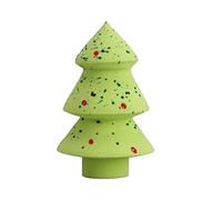 Green Christmas Tree Sequin Breathable Makeup Powder Puff Easy to Use for Cosmetic Dating