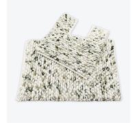 Green-Chunky Bobble Two Piece Bath & Toilet Pedestal Mat Set Non Slip Soft Rugs Allure Bath Fashions (7703) Business