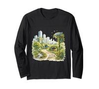 Green City Sustainable Future Vision Long Sleeve T-Shirt