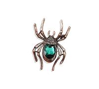 Green Classic Insect Brooch Crystal Fashion Men And Women Banquet Jewelry