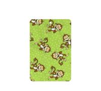 Green Clever Monkey Printing Fashion Car Air Freshener Cards 10 Pcs Car Scented Hanging Sheets