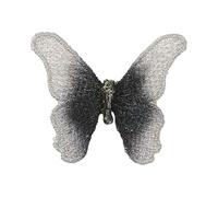 Green Cloth Butterfly Pin Artisanal Needlecraft Creation Comfortable Wear Daily Outfit Augmenter Thin Blossomy Pin Addition