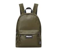 Green Coated Backpack with Adjustable Straps - male - Blauer - Backpacks - Green - ONE SIZE - Bags ONE SIZE