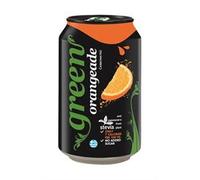 Green Cola Green Orangeade Can 330ml