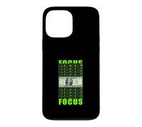 Green Color Focus On Your Money Graphic Case for iPhone 13 Pro Max
