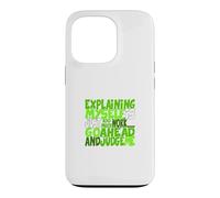 Green Color Go Ahead, Judge Me Green Graphic Case for iPhone 13 Pro