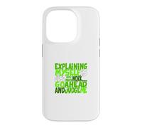 Green Color Go Ahead, Judge Me Green Graphic Case for iPhone 14 Pro