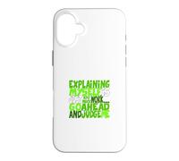 Green Color Go Ahead, Judge Me Green Graphic Case for iPhone 16 Plus