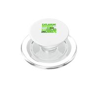 Green Color Go Ahead, Judge Me Green Graphic PopSockets PopGrip for MagSafe
