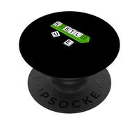 Green Color The Name Of The Game Green Graphic PopSockets Adhesive PopGrip