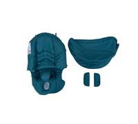 (Green) COLU KID Stroller Accessories Seat Cushion Change Kits Rain Cover Sunshade Insect Net Backpack Bag For Doona Car Seat Stroller