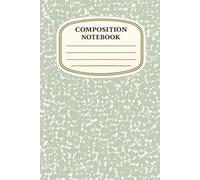 Green Composition Notebook: Classic Vintage Speckled Cover • College Ruled • Perfect for School, Work, Journaling & Daily Notes