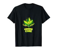 Green Core Nature Energy Eco Lifestyle Design T-Shirt