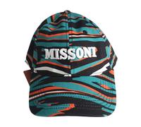 Green Cotton Baseball Hat Autumn Style - female - Missoni - Hats & Caps - Multicolor - ONE SIZE - Accessories ONE SIZE