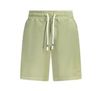 Green Cotton Brushed Pant with Embroidery - male - North Sails - Casual Shorts - Green - S - Shorts S