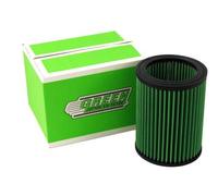 Green Cotton Round Car Air Filter Replacement Performance G491619