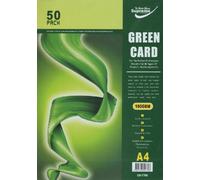 Green Craft Card - 50 A4 Sheets (160GSM)