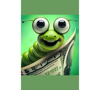 Green Crawler: A quirky 5.5" x 8.5" grid notebook with 100 pages for creative minds.