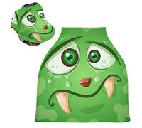 Green Crazy Monster Stretchy Baby Car Seat Cover,Canopy Nursing Covers,Soft Breathable Windproof Scarf Changepad for Winter Infant Breastfeeding Boys