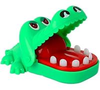 Green Crocodile Teeth Home Ornament, Crocodile Biting Finger Dentist Games Funny Ornament, Mini Novelty Ornament Novelty and Gag Ornament