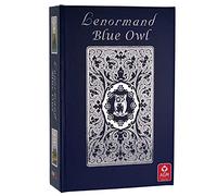 Green Cross Toad Blue Owl Premium Edition Silver Foil Oracle 36 Cards Deck Lenormand Hard Box