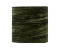 Green Crushed Velvet Table Lamp Shade, Lampshade for Table Lamp or Bedside Light, Diameter 15cm