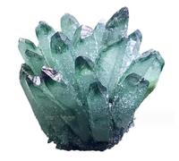 Green Crystal Cluster|Irregular Crystal Clusters|Quartz Crystal Stones Gemstone |Home Decoration Gifts for Women Men