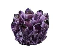 Green Crystal Cluster - Natural Stone Decoration, Mineral Ornament | Yoga Meditation Display for Bedroom Living Room Office, Healing Energy Decorative Home Accent