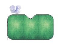 Green Curve Texture Car Windshield Sunshade Foldable Reflective Sun Visor. Front Window Cooling Cover For Car
