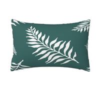 Green Cushion Covers 40x60 cm Plants Cushions Set of 2, Decorative Pillows with Invisible Zipper Outdoor Cushion Covers Throw Pillow Cover Sofa Cushion Covers for Home Bed Room Decor 16x24 Inch,Y669