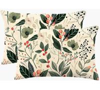 Green Cushions 50x90 cm Leaf Cushion Covers,Large Sofa Decorative Pillows 20 x 36 In,Set of 2 Breathable Throw Pillow Cover Double-Sided Design Pillowcases for Home Farmhouse Decor Living Room m594