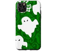 green damask ghost halloween paranormal apparition sinister Case for iPhone 11 Pro Max