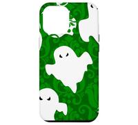 green damask ghost halloween paranormal apparition sinister Case for iPhone 12 Pro Max