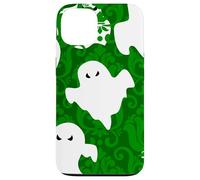 green damask ghost halloween paranormal apparition sinister Case for iPhone 13