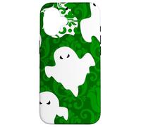 green damask ghost halloween paranormal apparition sinister Case for iPhone 16