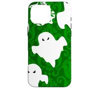 green damask ghost halloween paranormal apparition sinister Case for iPhone 16 Pro Max