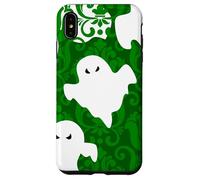 green damask ghost halloween paranormal apparition sinister Case for iPhone XS Max