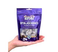 Green Dates Belgian Chocolate & Coconut - Datteln mit belgischer Milchschokolade und Kokospulver 120g